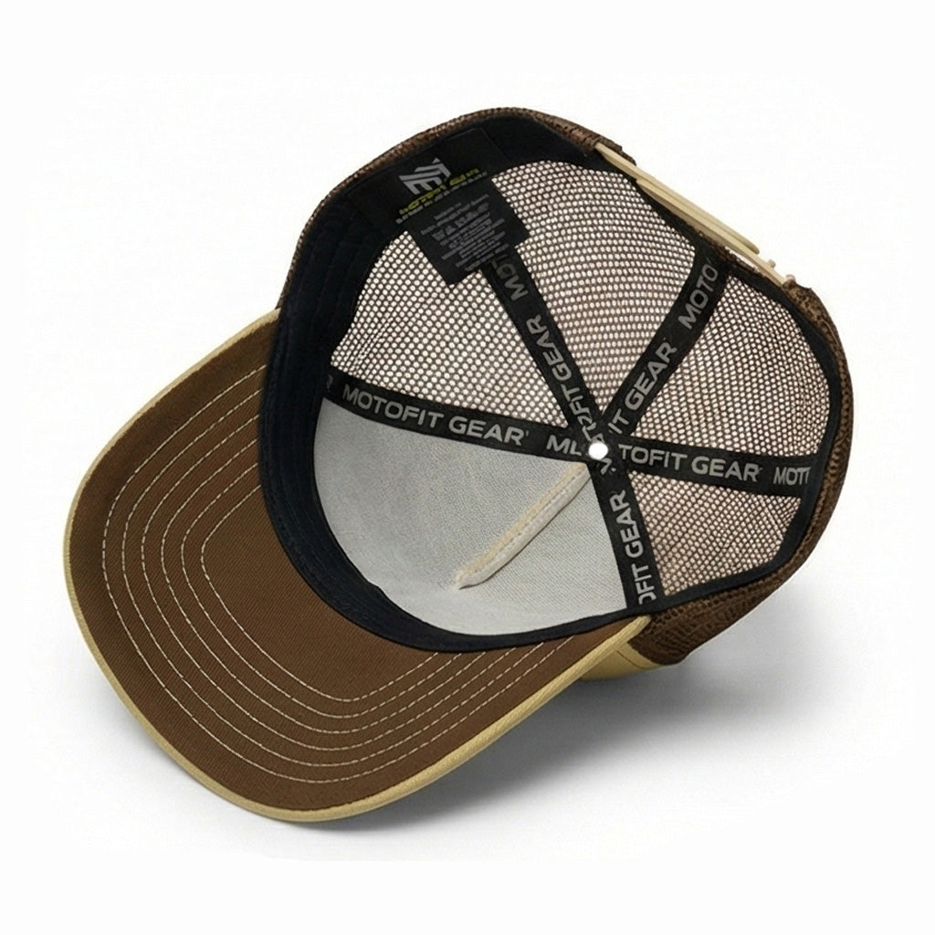 MOTOFIT Iron & Asphalt lifestyle cap-Desert
