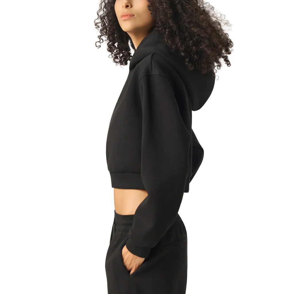 Engineered Identity Essential Cropped Hoodie