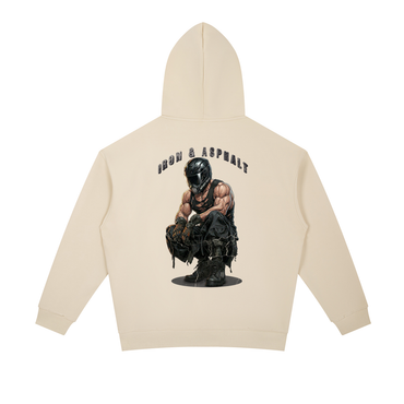 iron & asphalt hoodie,Essential Heavyweight Hoodie,biker hoodie,men premium hoodie,men gym hoodie,gym hoodie,loose fit hoodie,lifestyle hoodie,motofit hoodie,limited edition clothing
