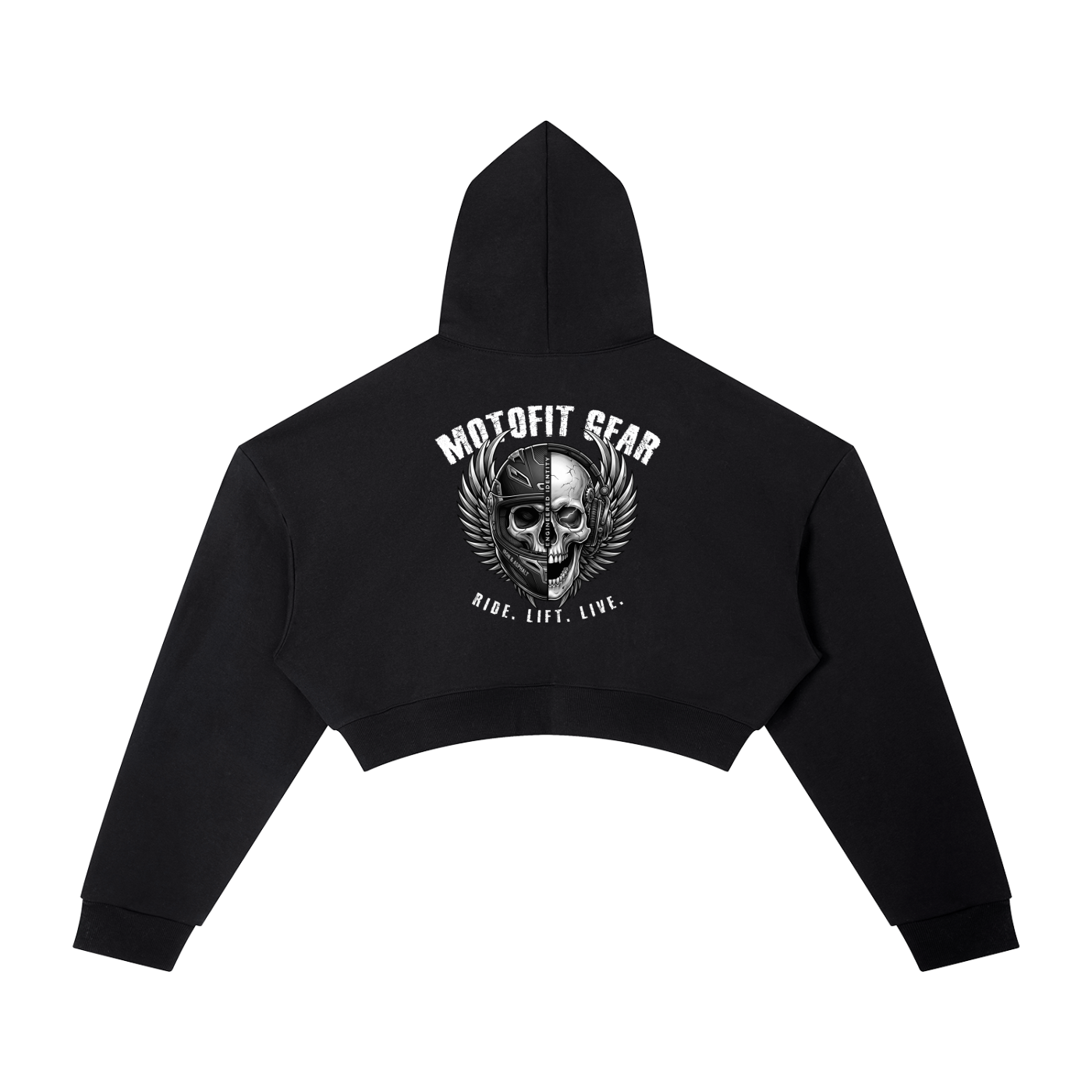 Rider Core Cropped Hoodie