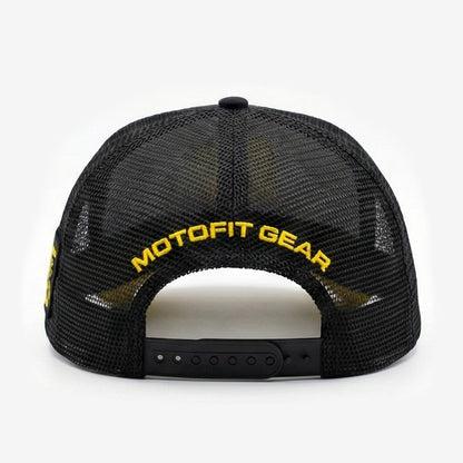 MOTOFIT Iron & Asphalt Lifestyle Cap-Raven