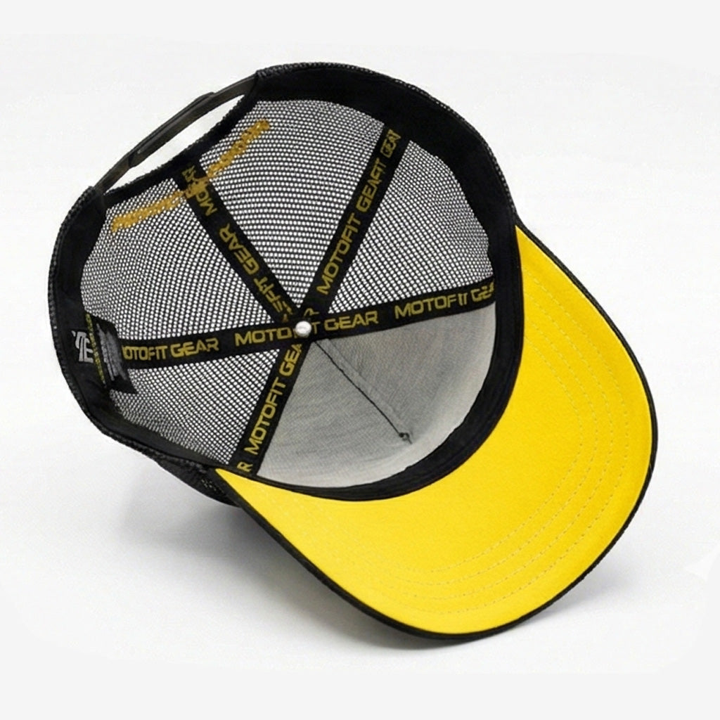 MOTOFIT Iron & Asphalt Lifestyle Cap-Raven