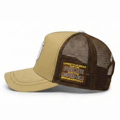 MOTOFIT Iron & Asphalt lifestyle cap-Desert