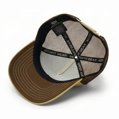 MOTOFIT Iron & Asphalt lifestyle cap-Desert