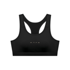 Biker Girl Cropped Sports Bra