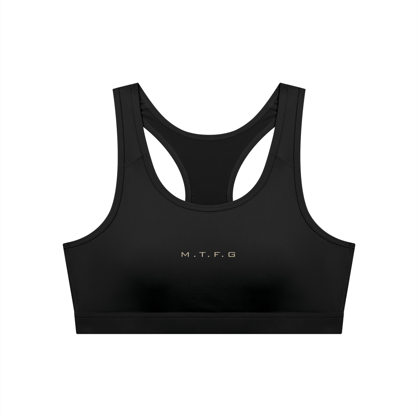 Biker Girl Cropped Sports Bra