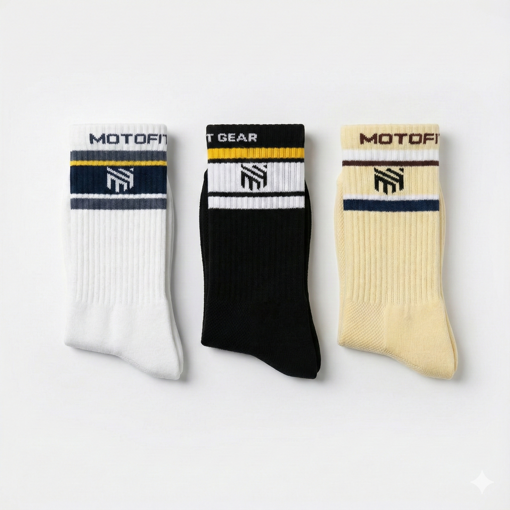 MOTOFIT Iron & Asphalt Uni-Socks (3-Pack)