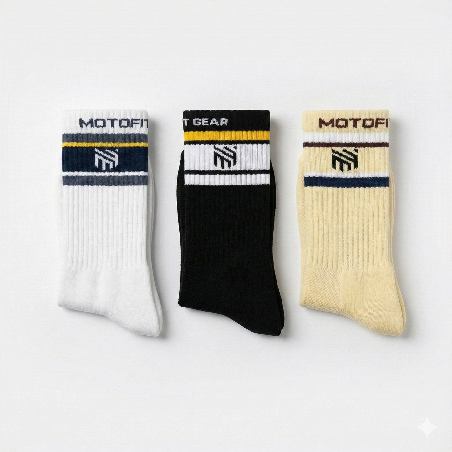 MOTOFIT Iron & Asphalt Uni-Socks (3-Pack)