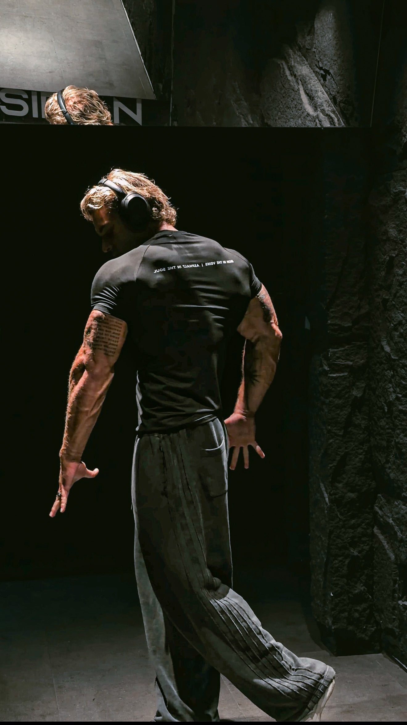 Muscle moto performance t-shirt