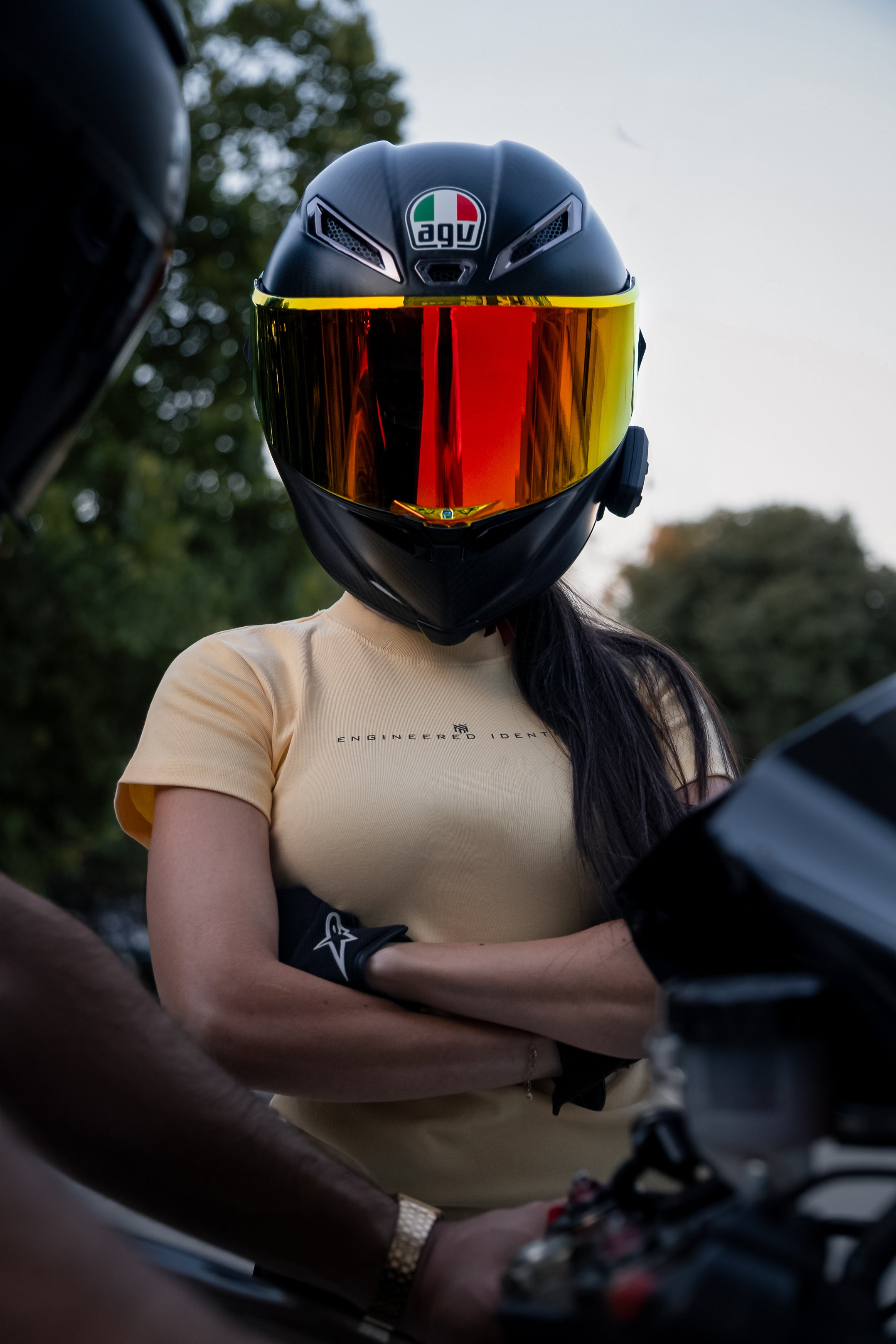 Moto Fit Essential Crewneck T-Shirt