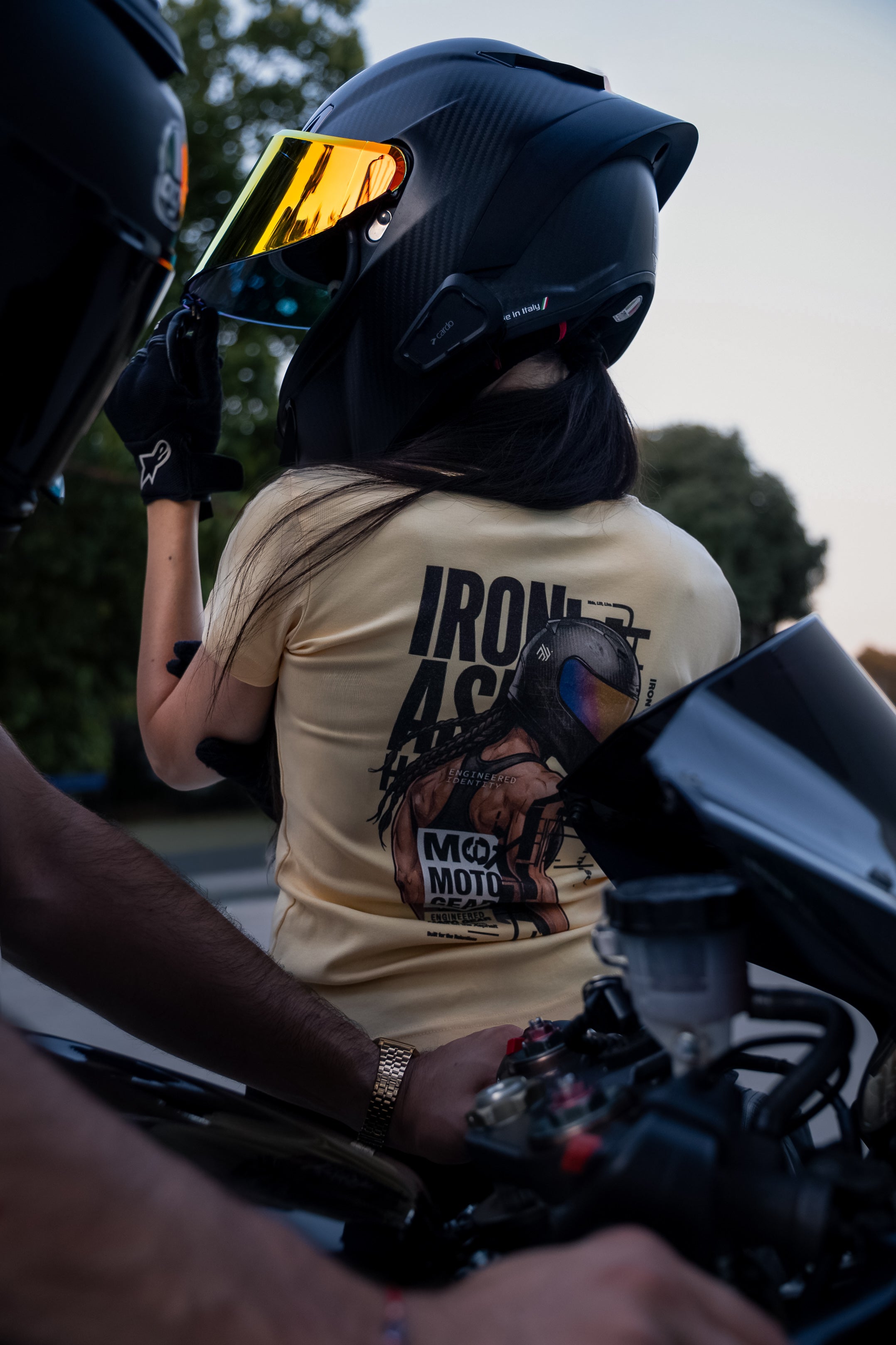 Moto Fit Essential Crewneck T-Shirt