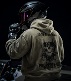 Moto Vintage Washed Fleece Hoodie