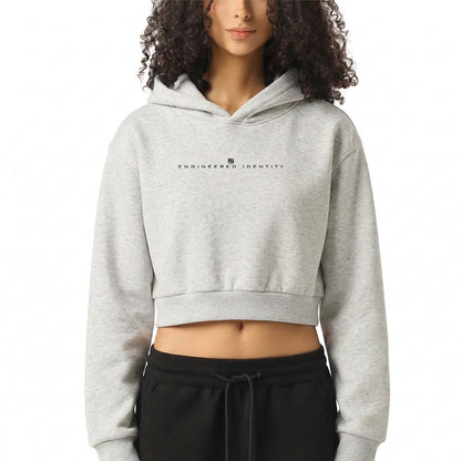 Engineered Identity Essential Cropped Hoodie