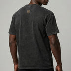 Skull Headphone Bamboo  Washed T-Shirt