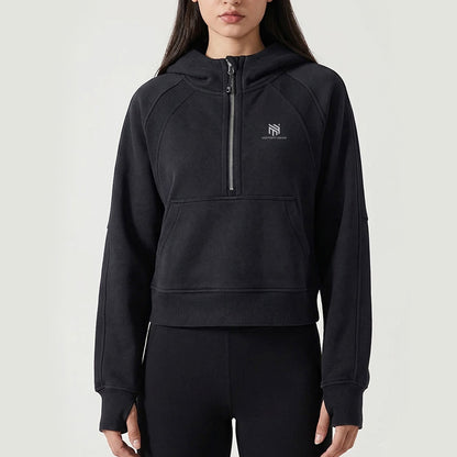 The MotoCrop Half-Zip