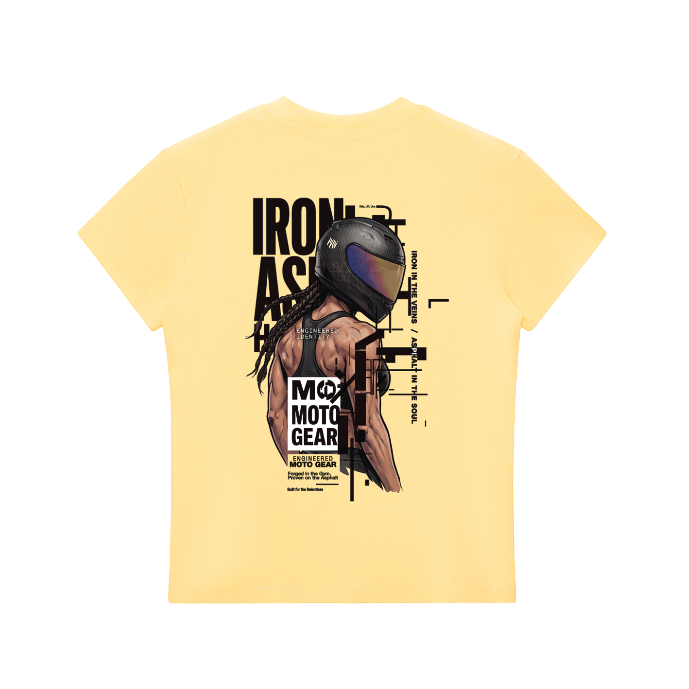 Moto Fit Essential Crewneck T-Shirt
