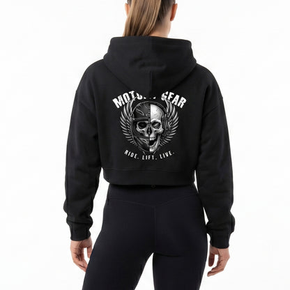 Rider Core Cropped Hoodie