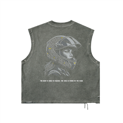 women tanktop,women distressed tanktop,women muscle top,biker tanktop,biker girl tops,biker chick tanks,premium biker tank,premium washed  tanktop,washed tanktop,women motofit gear