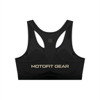 Biker Girl Cropped Sports Bra