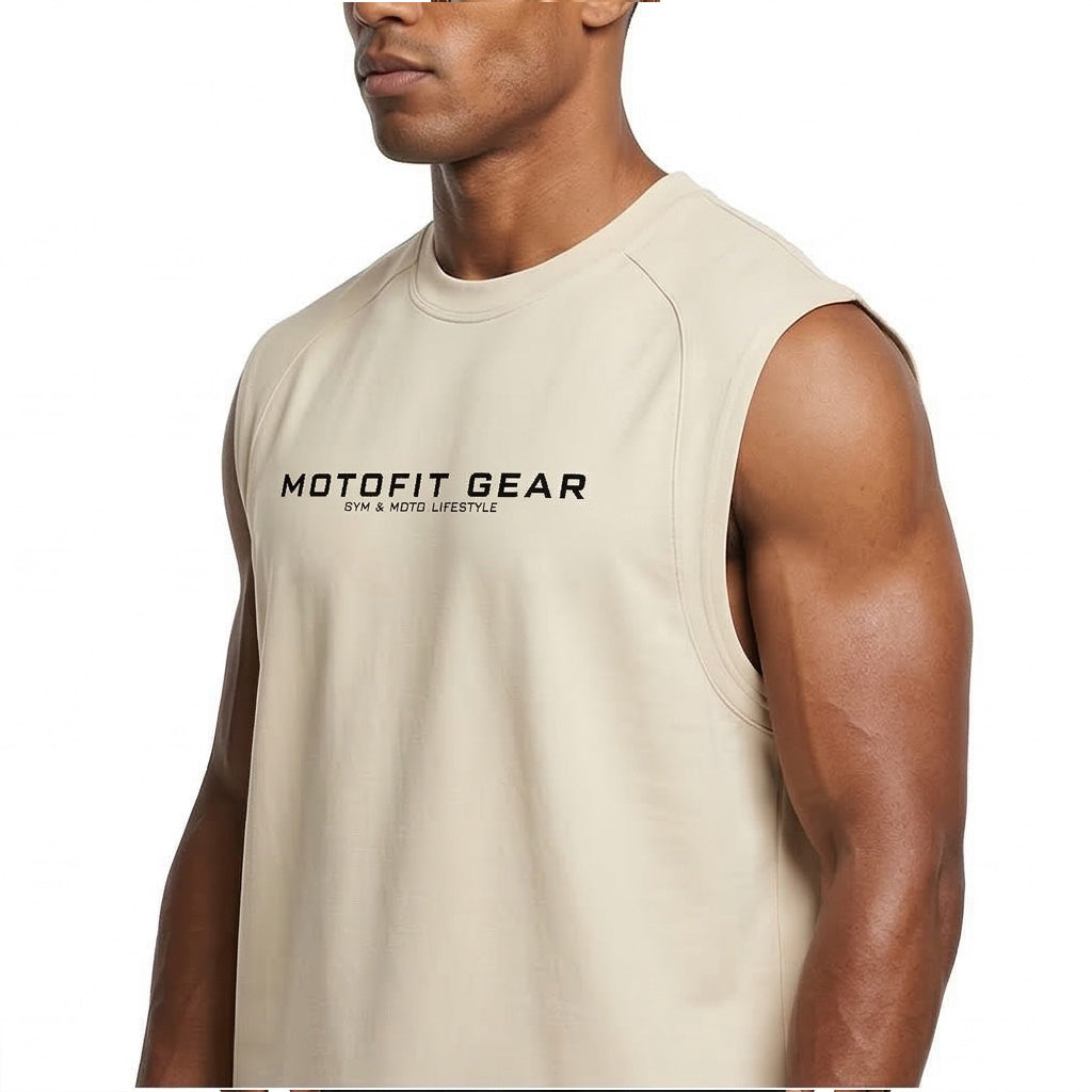 Urban Rider Boxy Edition Muscle Top-Desert