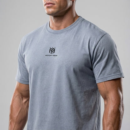 Moto Bamboo Slub Snow Washed LifeStyle T-Shirt